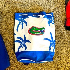 Desden FLORIDA GATOR drawstring shoulder bag EUC